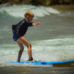 Surfing at Agnes Waters