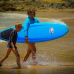 Surfing at Agnes Waters