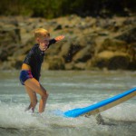 Surfing at Agnes Waters