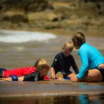 Surfing at Agnes Waters