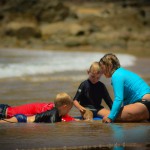 Surfing at Agnes Waters